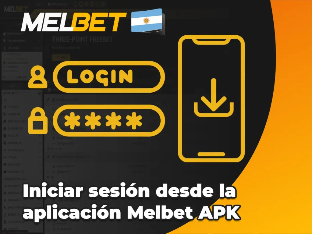 Iniciar sesión desde la aplicación
