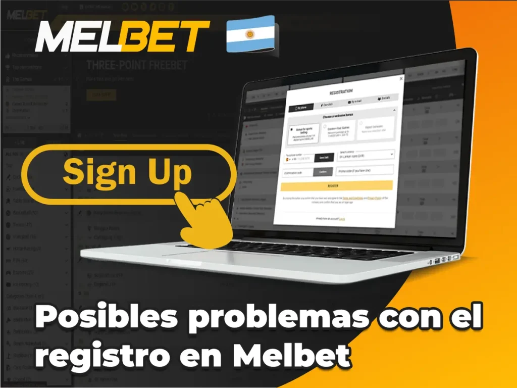 Posibles problemas con el registro
